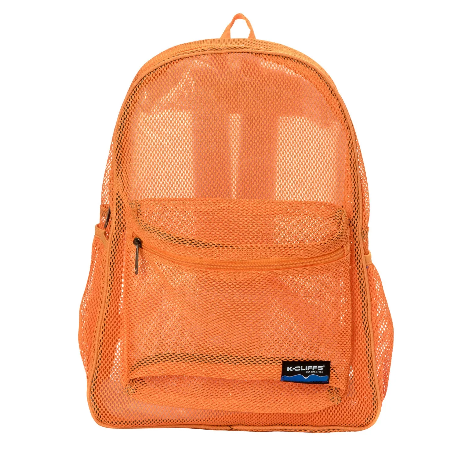 - 20 PACKS | $11.49 PER PACK ||    Wholesale Case Lot: 20 pcs Heavy Duty Classic Gym Student Mesh See Through Netting Backpack Padded Straps