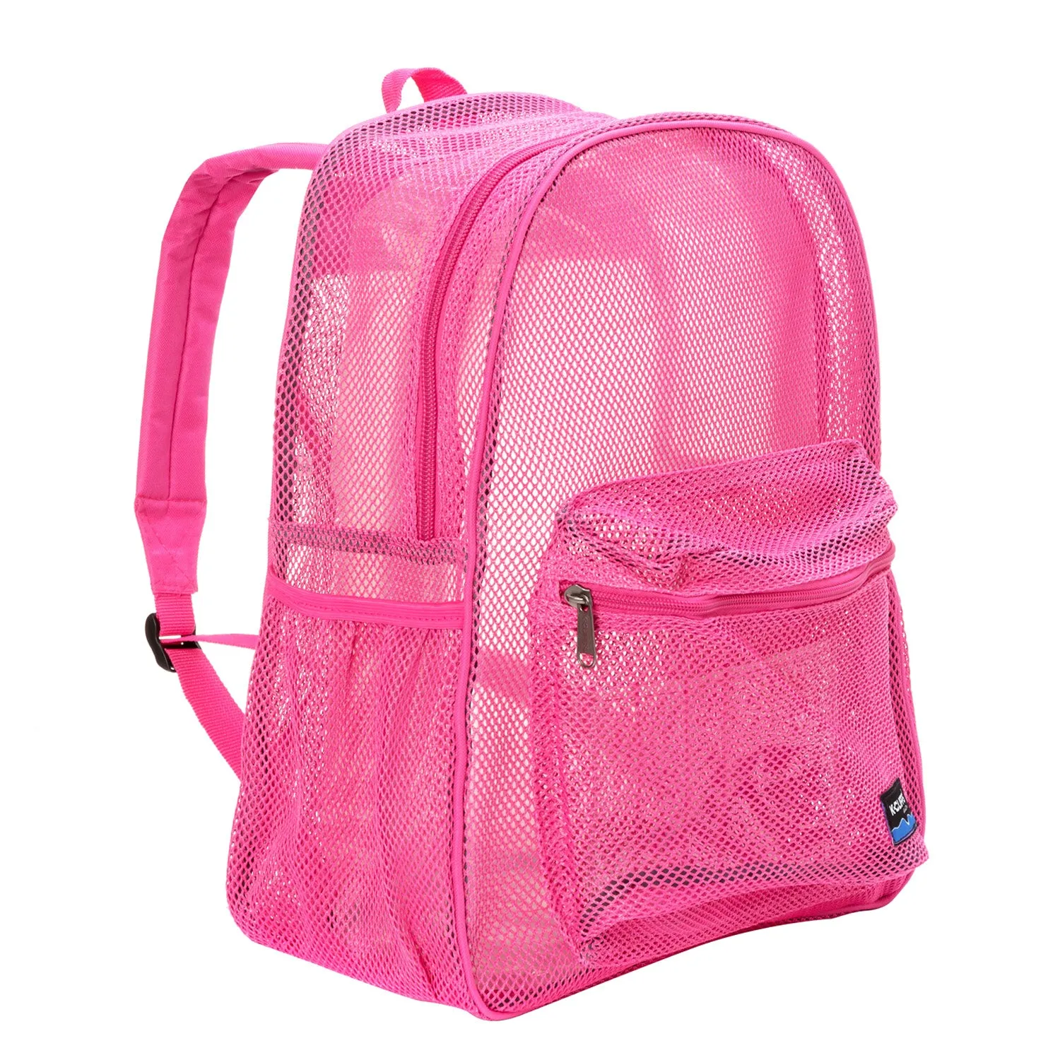 - 20 PACKS | $11.49 PER PACK ||    Wholesale Case Lot: 20 pcs Heavy Duty Classic Gym Student Mesh See Through Netting Backpack Padded Straps