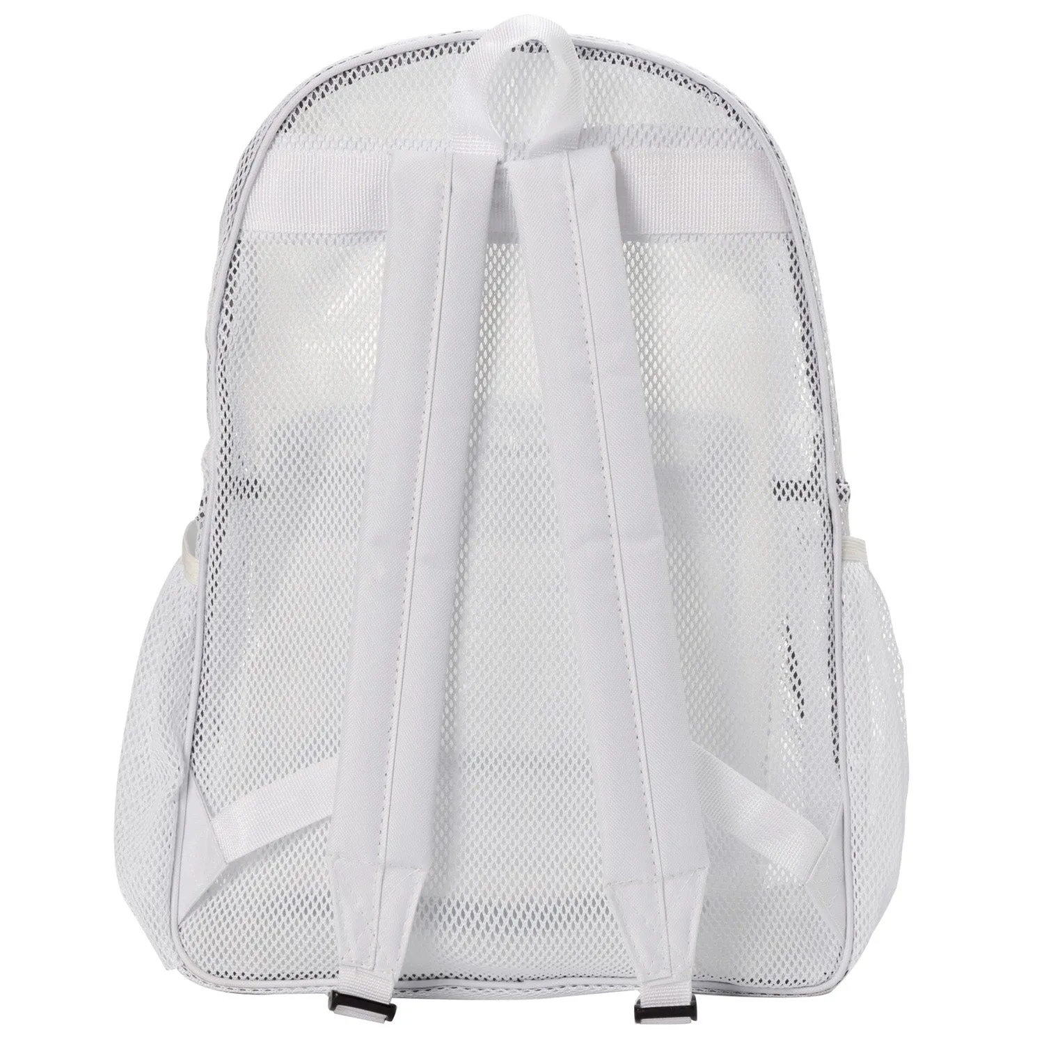 - 20 PACKS | $11.49 PER PACK ||    Wholesale Case Lot: 20 pcs Heavy Duty Classic Gym Student Mesh See Through Netting Backpack Padded Straps