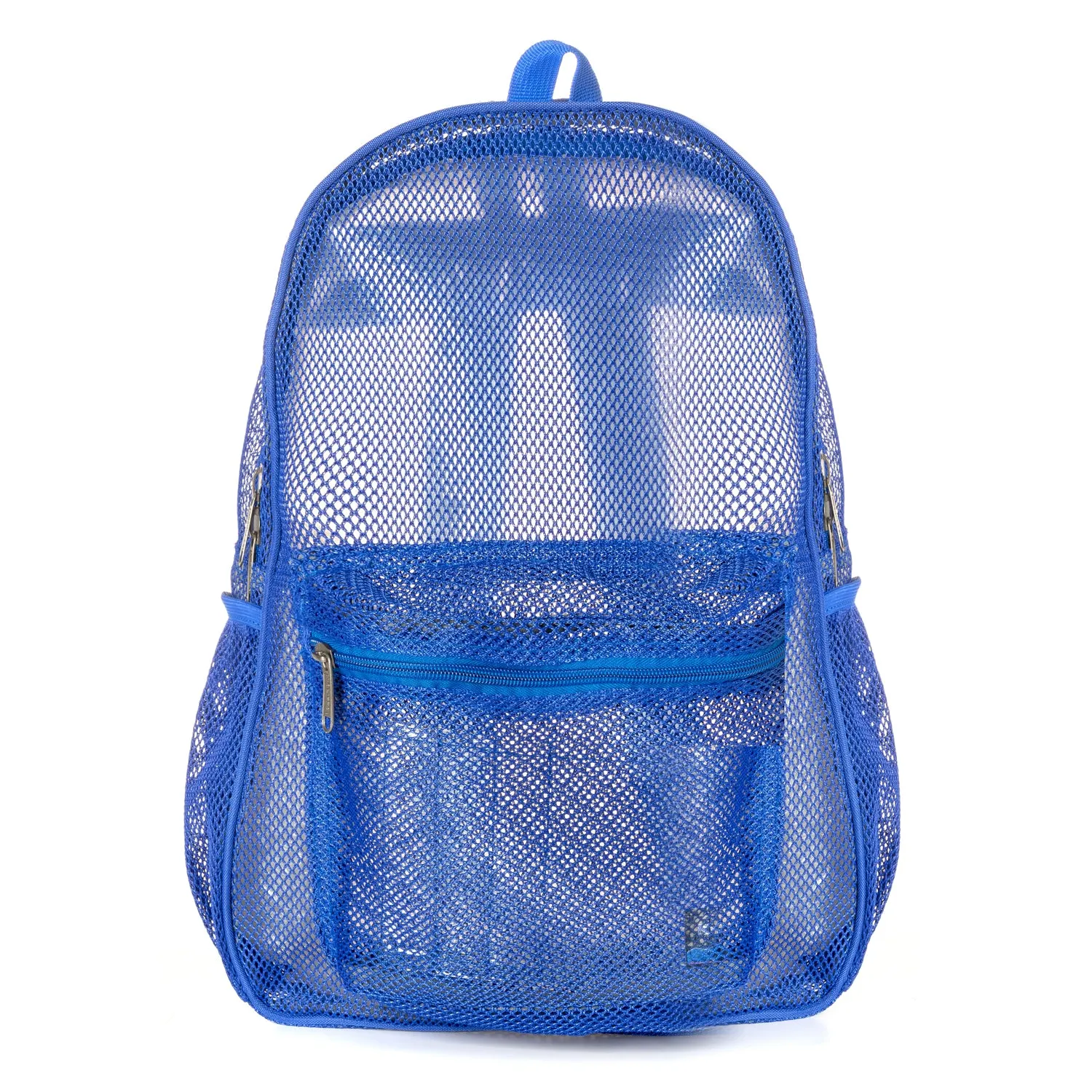 - 20 PACKS | $11.49 PER PACK ||    Wholesale Case Lot: 20 pcs Heavy Duty Classic Gym Student Mesh See Through Netting Backpack Padded Straps