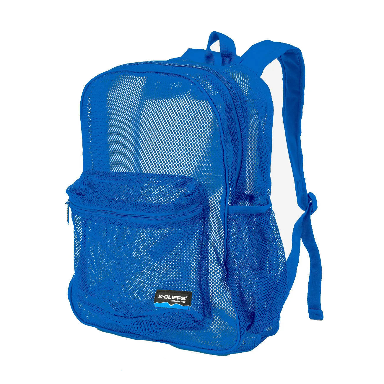 - 20 PACKS | $11.49 PER PACK ||    Wholesale Case Lot: 20 pcs Heavy Duty Classic Gym Student Mesh See Through Netting Backpack Padded Straps