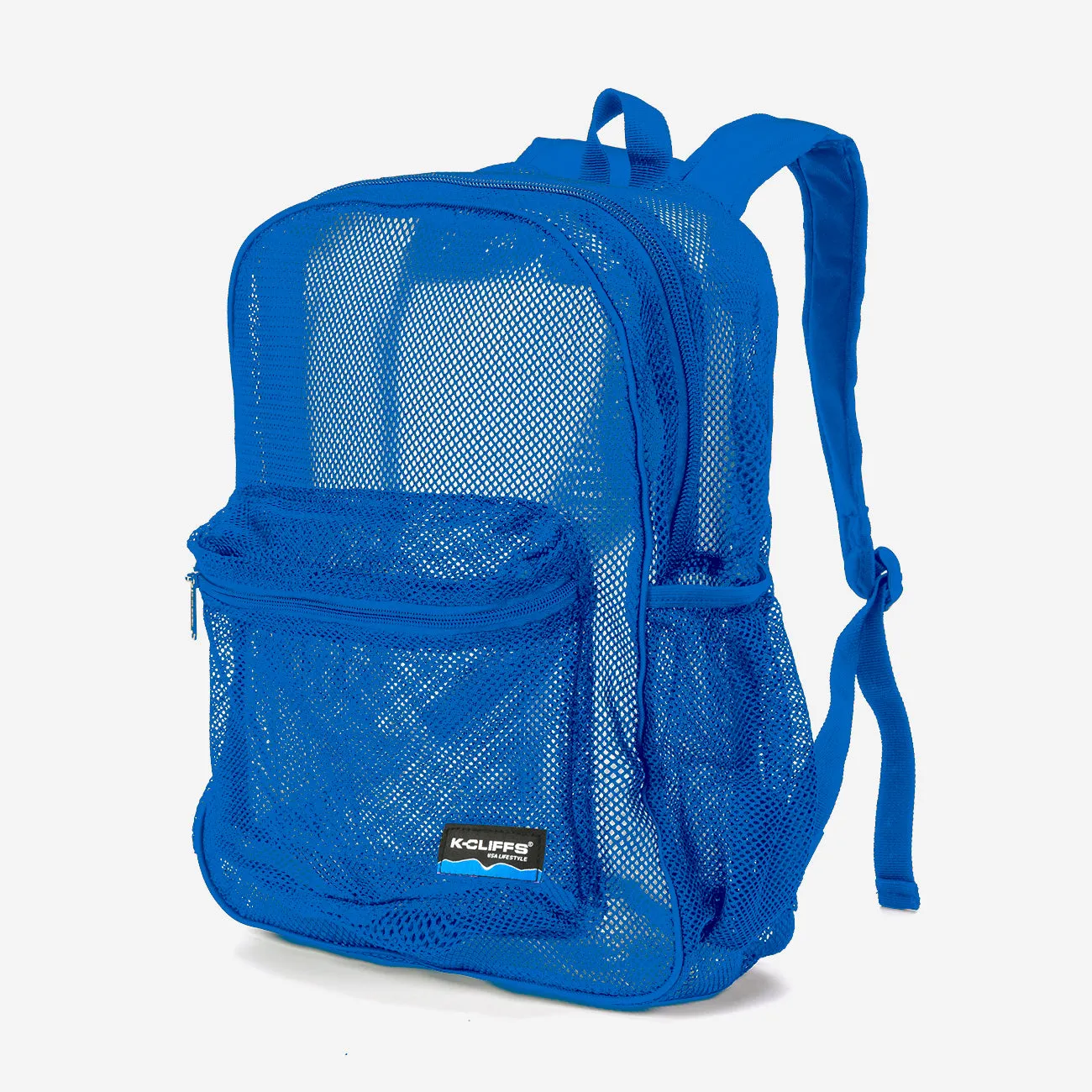 - 20 PACKS | $11.49 PER PACK ||    Wholesale Case Lot: 20 pcs Heavy Duty Classic Gym Student Mesh See Through Netting Backpack Padded Straps
