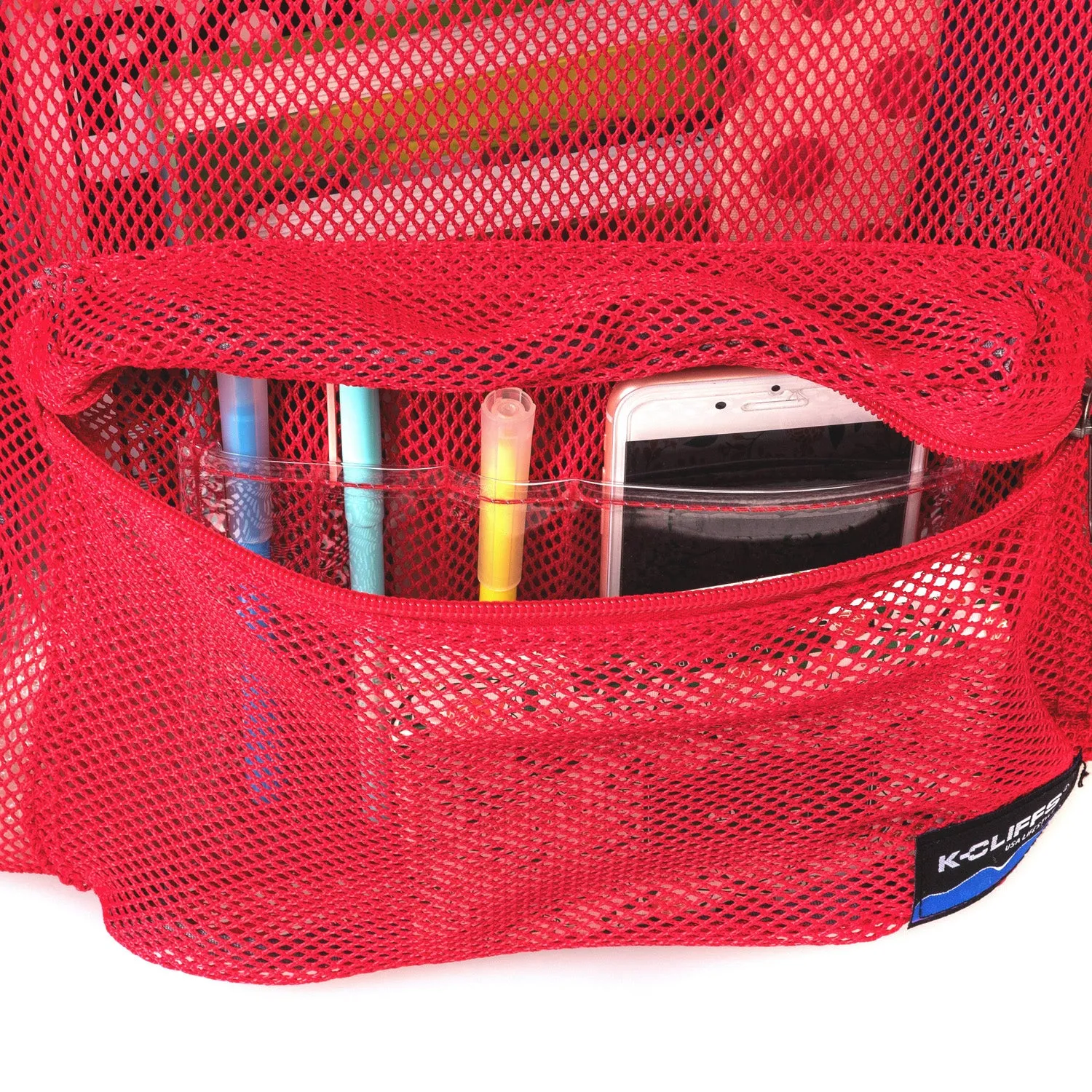 - 20 PACKS | $11.49 PER PACK ||    Wholesale Case Lot: 20 pcs Heavy Duty Classic Gym Student Mesh See Through Netting Backpack Padded Straps