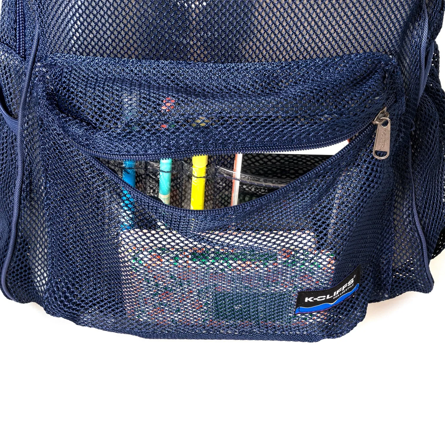 - 20 PACKS | $11.49 PER PACK ||    Wholesale Case Lot: 20 pcs Heavy Duty Classic Gym Student Mesh See Through Netting Backpack Padded Straps