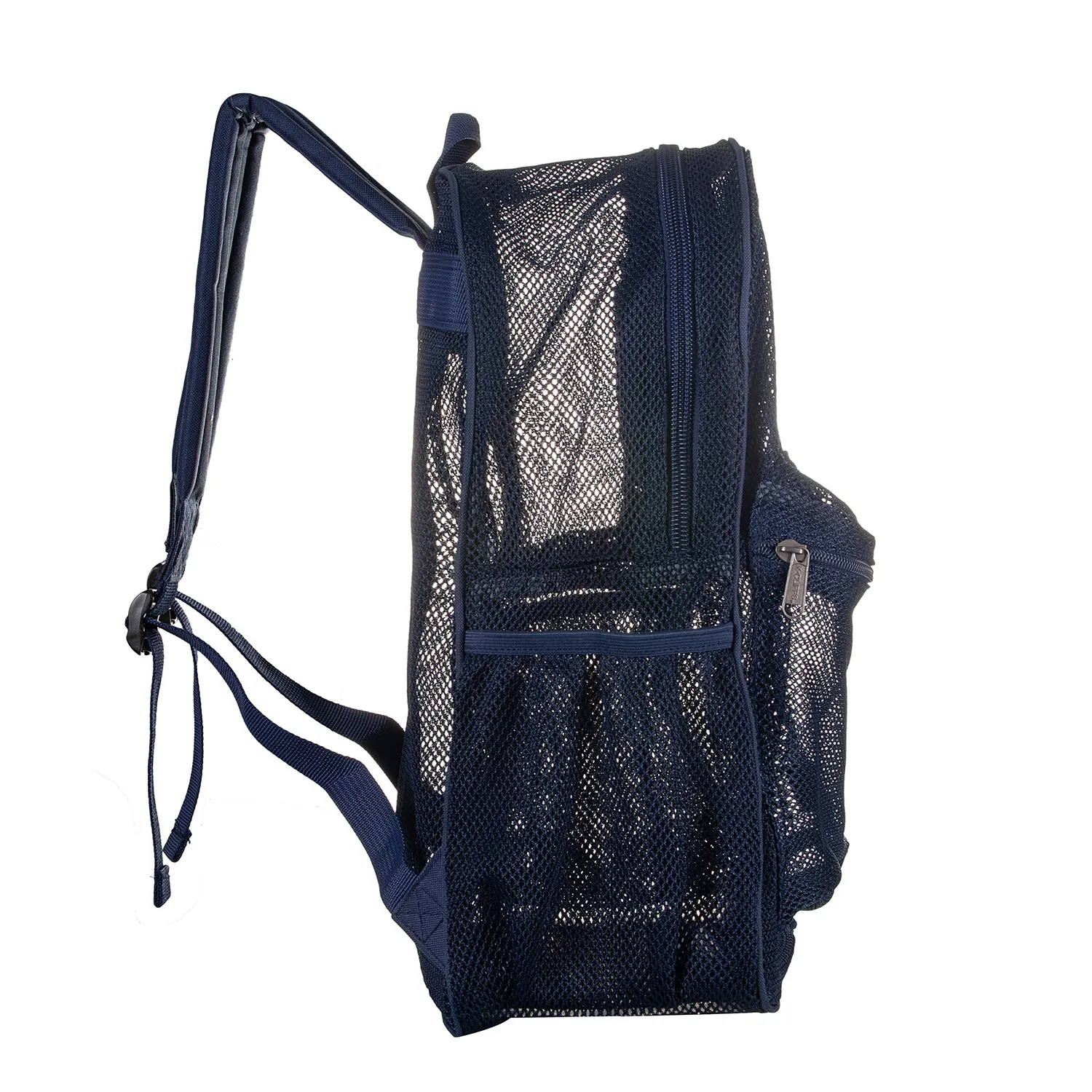 - 20 PACKS | $11.49 PER PACK ||    Wholesale Case Lot: 20 pcs Heavy Duty Classic Gym Student Mesh See Through Netting Backpack Padded Straps