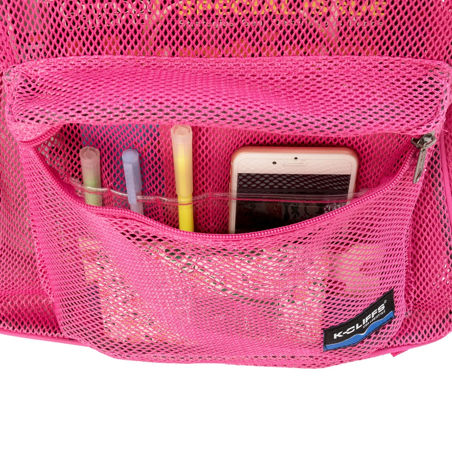 - 20 PACKS | $11.49 PER PACK ||    Wholesale Case Lot: 20 pcs Heavy Duty Classic Gym Student Mesh See Through Netting Backpack Padded Straps