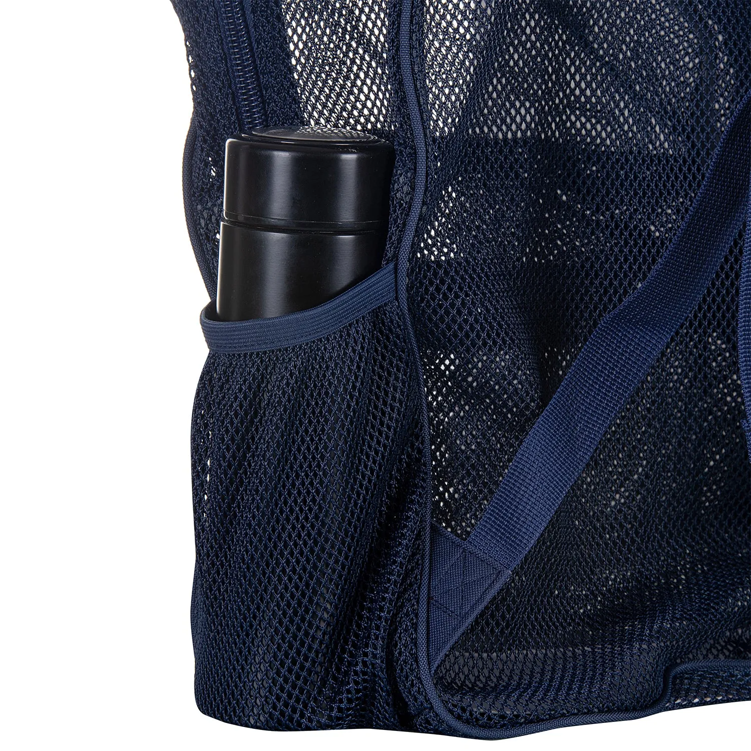 - 20 PACKS | $11.49 PER PACK ||    Wholesale Case Lot: 20 pcs Heavy Duty Classic Gym Student Mesh See Through Netting Backpack Padded Straps