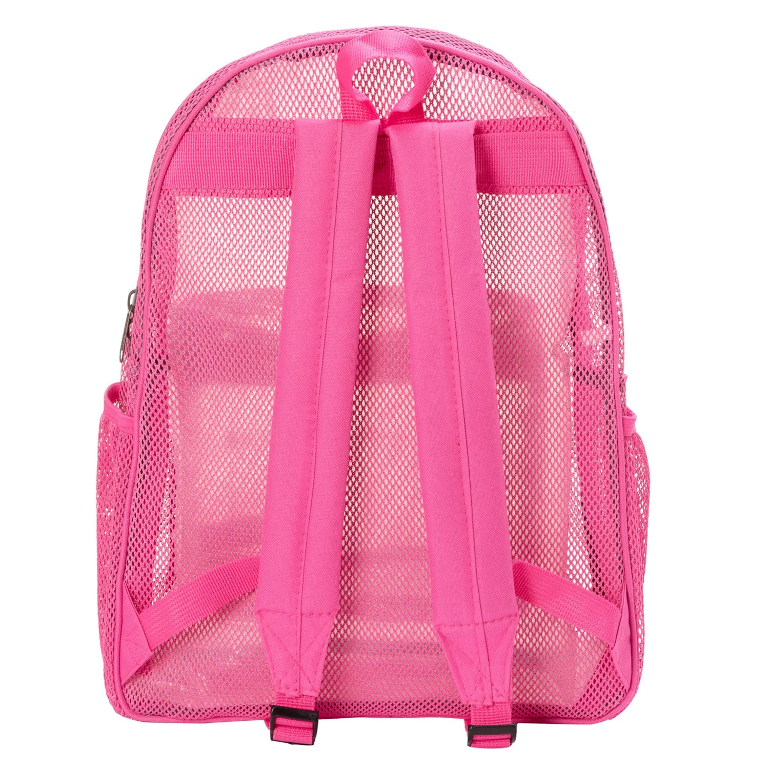 - 20 PACKS | $11.49 PER PACK ||    Wholesale Case Lot: 20 pcs Heavy Duty Classic Gym Student Mesh See Through Netting Backpack Padded Straps
