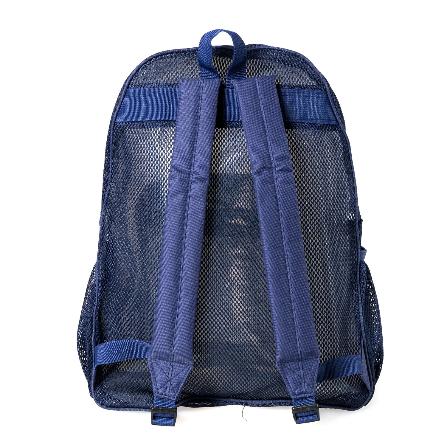 - 20 PACKS | $11.49 PER PACK ||    Wholesale Case Lot: 20 pcs Heavy Duty Classic Gym Student Mesh See Through Netting Backpack Padded Straps