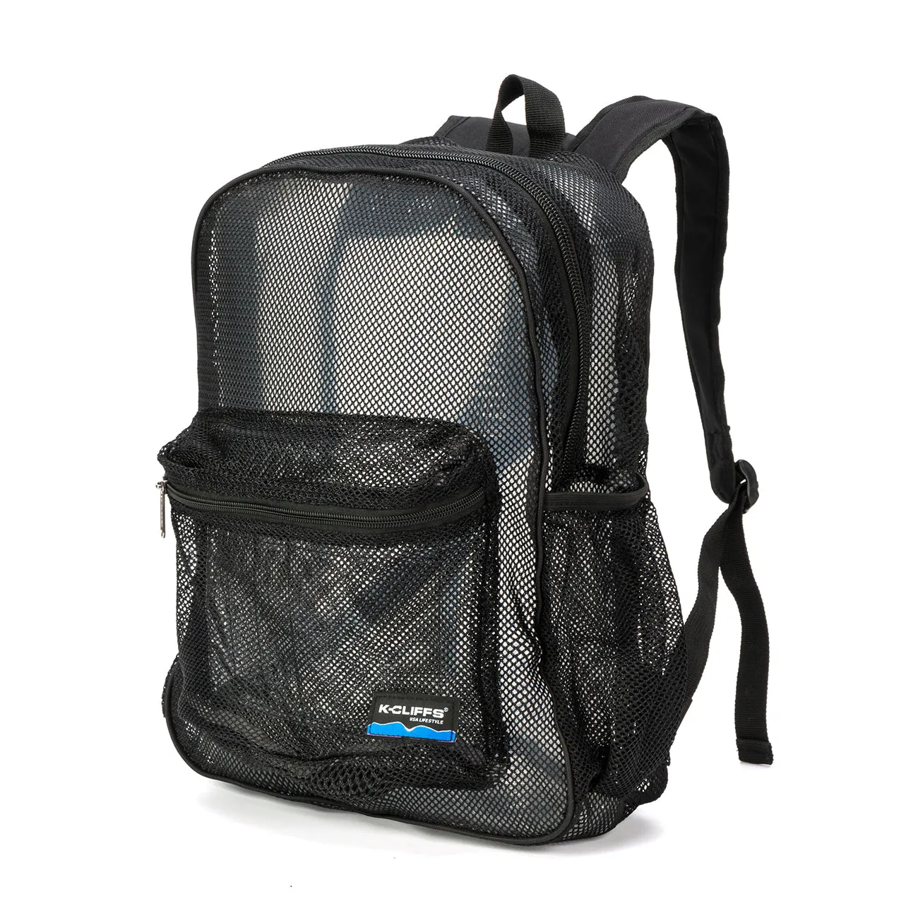 - 20 PACKS | $11.49 PER PACK ||    Wholesale Case Lot: 20 pcs Heavy Duty Classic Gym Student Mesh See Through Netting Backpack Padded Straps