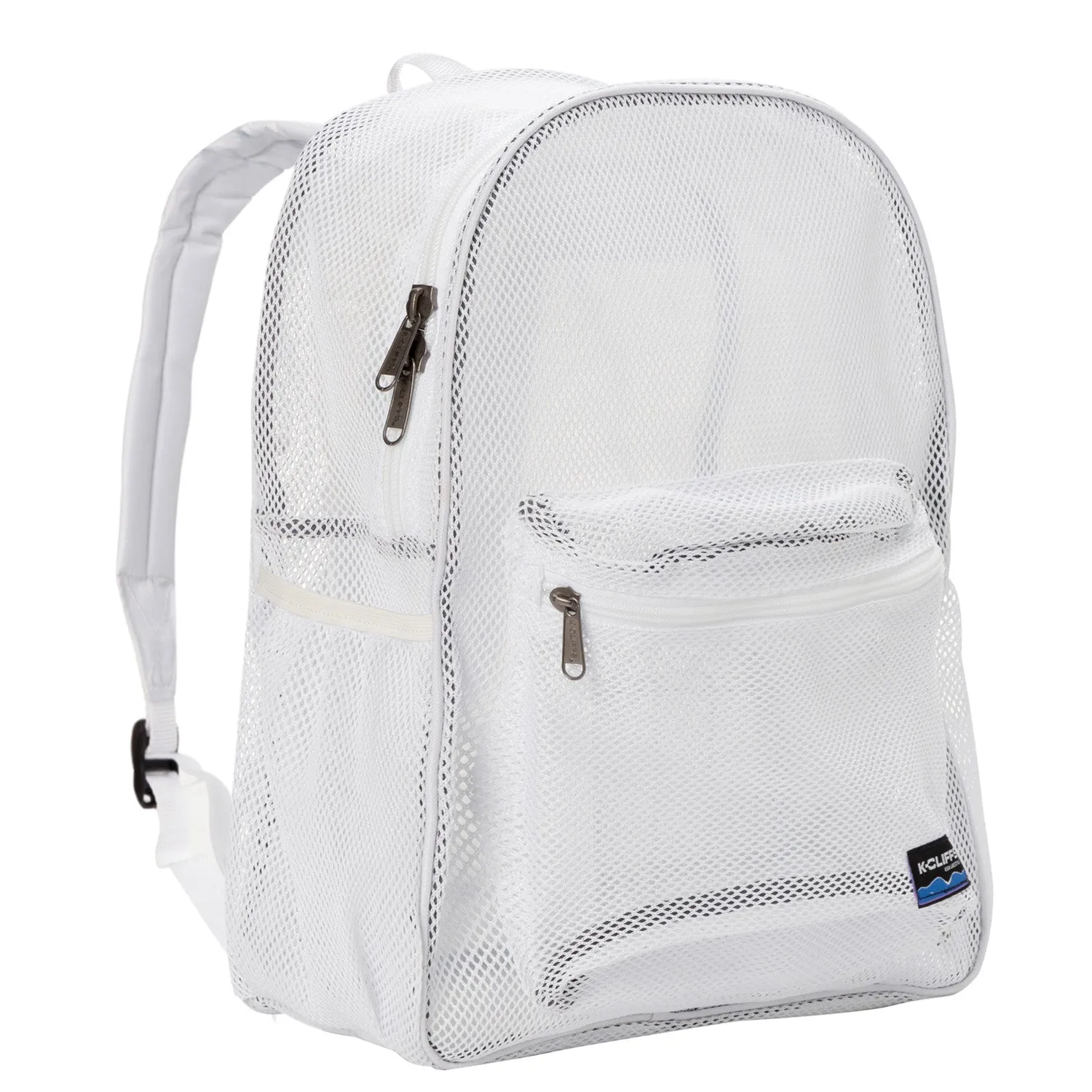 - 20 PACKS | $11.49 PER PACK ||    Wholesale Case Lot: 20 pcs Heavy Duty Classic Gym Student Mesh See Through Netting Backpack Padded Straps