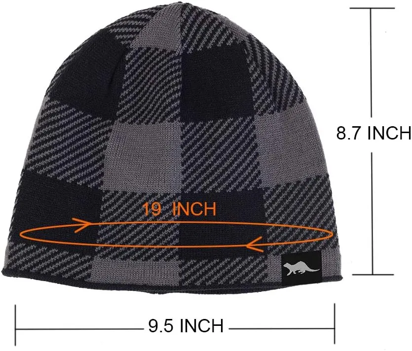 100% Waterproof, Windproof, Breathable - Beanie Hat Suitable for All Activities in All Weather Conditions Hat