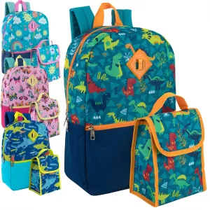 16 Inch Backpack With Matching Lunch Bag ( 1 Case=24Pcs)