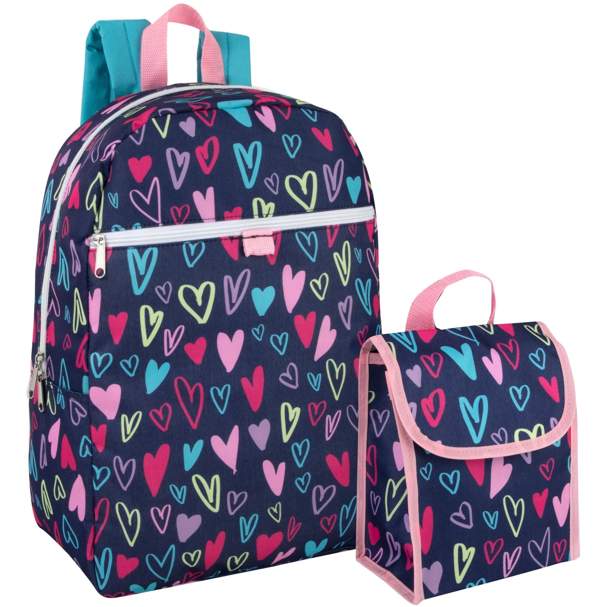 16 Inch Backpack With Matching Lunch Bag ( 1 Case=24Pcs)