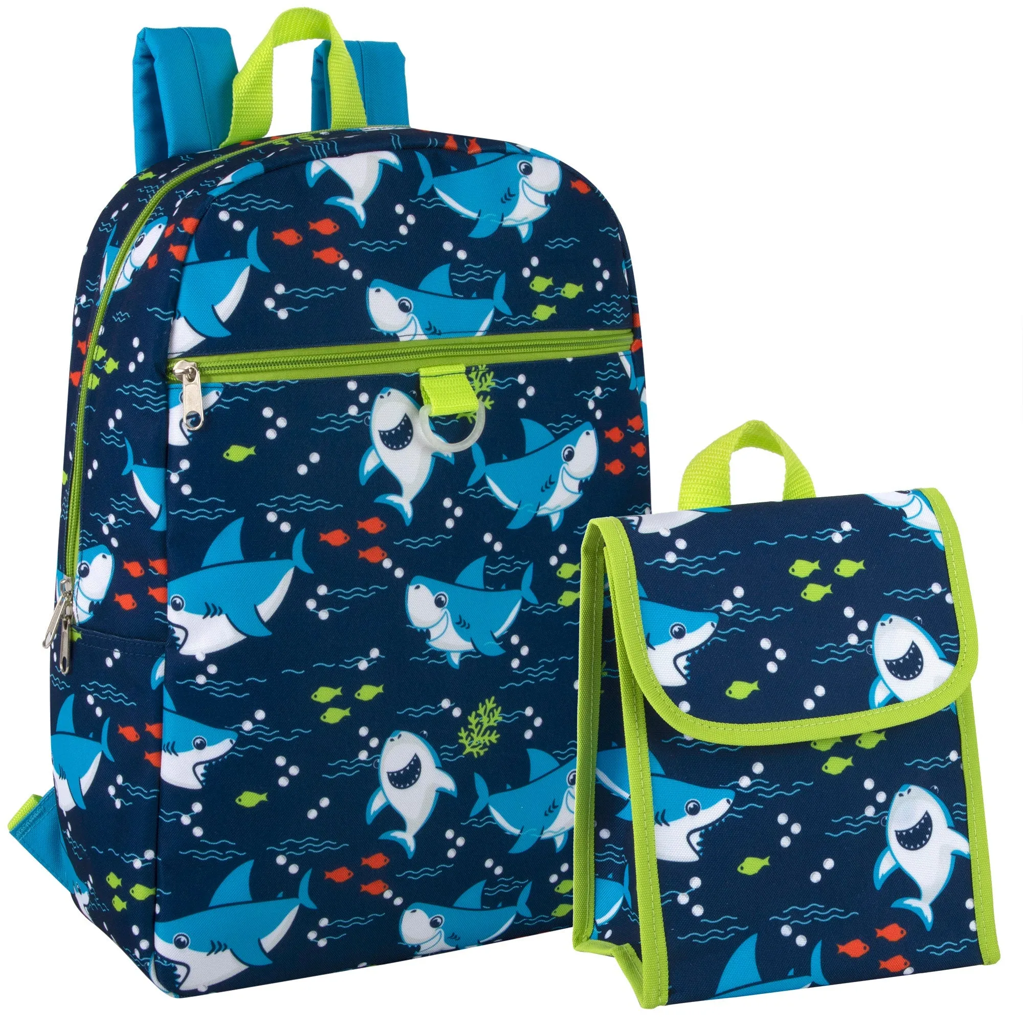 16 Inch Backpack With Matching Lunch Bag ( 1 Case=24Pcs)