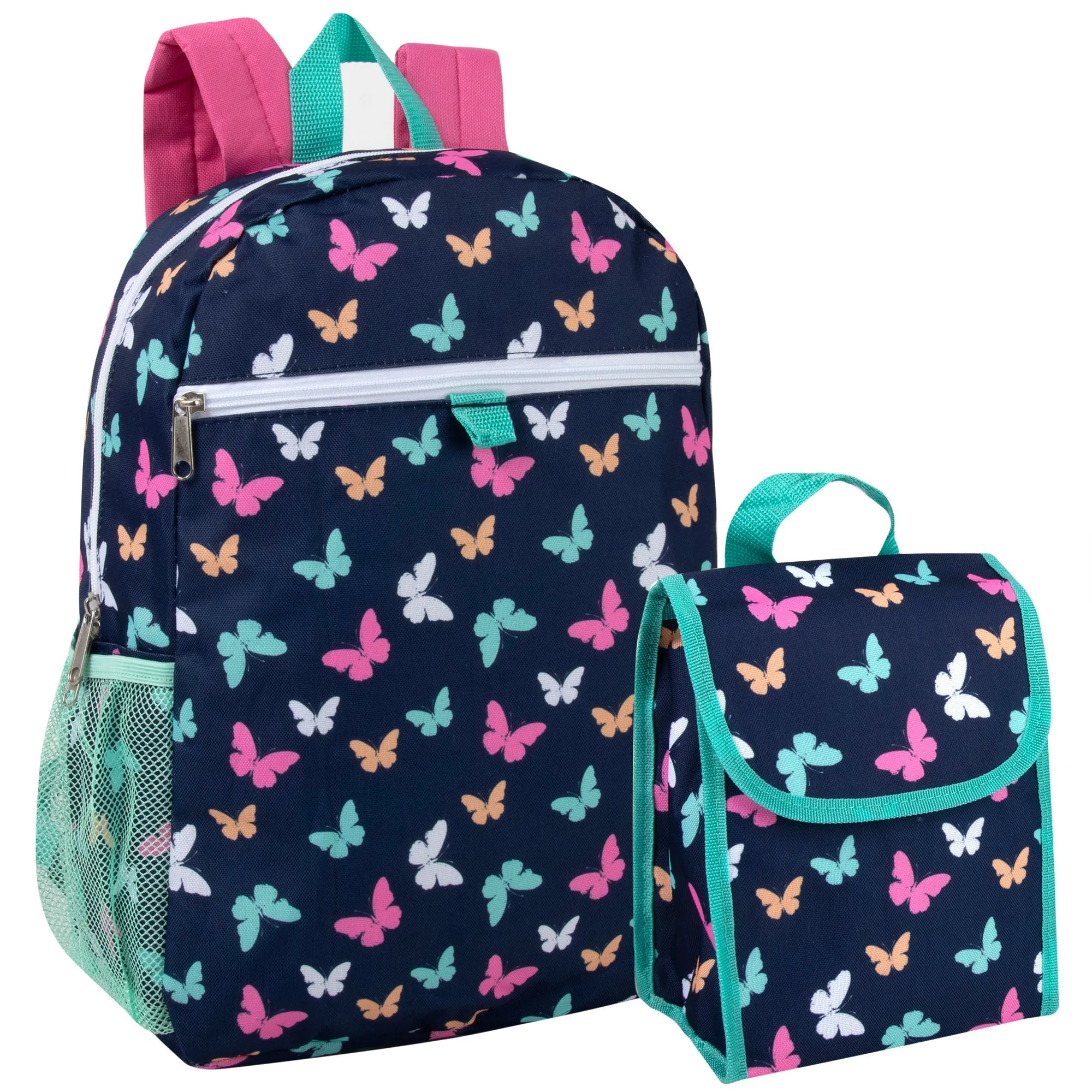 16 Inch Backpack With Matching Lunch Bag ( 1 Case=24Pcs)