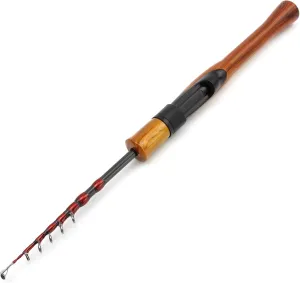 1.80m1.68m Super Soft Carbon Fiber Lure Fishing Rod, 41cmMini Fishing Rod, Telescopic Rotating Bait Fishing Rod, Bait Weight 1-5g, Fishing Rod for Children Beginners, Carp Rod ZYHYD
