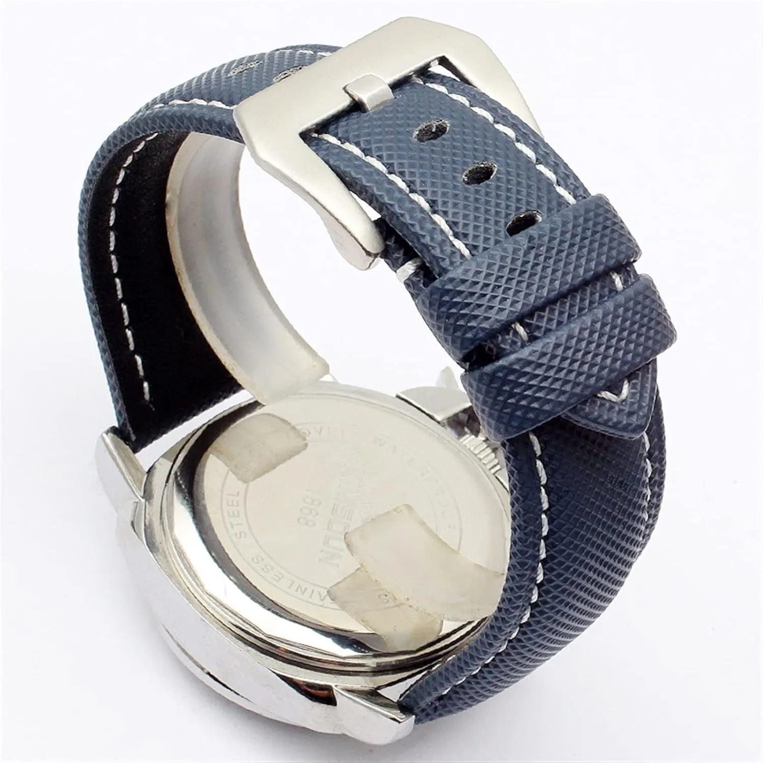 20MM 22MM 24MM 26MM Carbon Fibre Nylon Canvas Watch Strap For Panerai Hamilton TAG OMEGA HEUER Men's Wrist Watch Band Bracelet