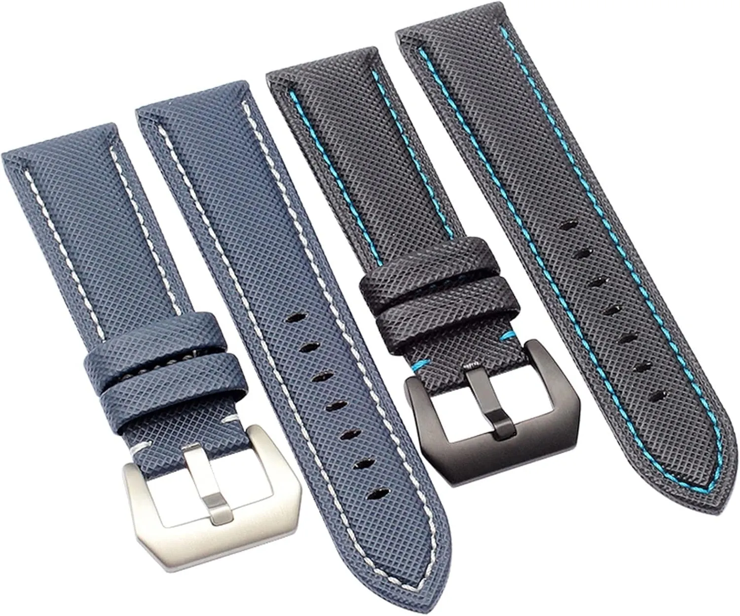 20MM 22MM 24MM 26MM Carbon Fibre Nylon Canvas Watch Strap For Panerai Hamilton TAG OMEGA HEUER Men's Wrist Watch Band Bracelet