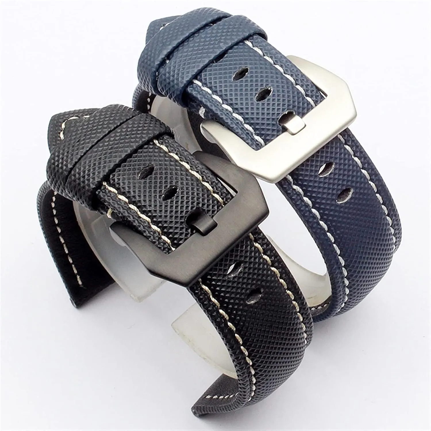 20MM 22MM 24MM 26MM Carbon Fibre Nylon Canvas Watch Strap For Panerai Hamilton TAG OMEGA HEUER Men's Wrist Watch Band Bracelet