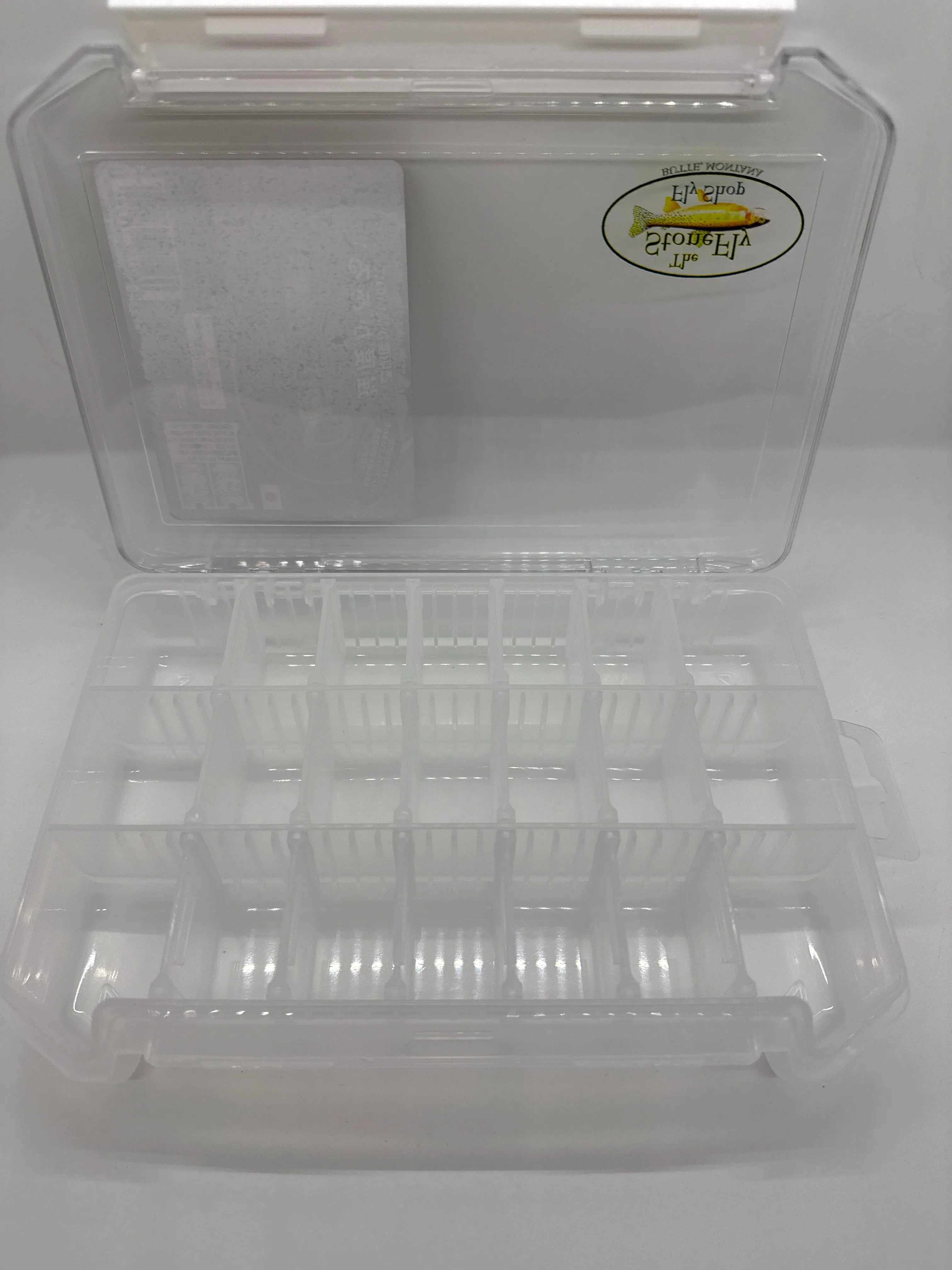 21 COMPT CLEAR CASE-DEEP