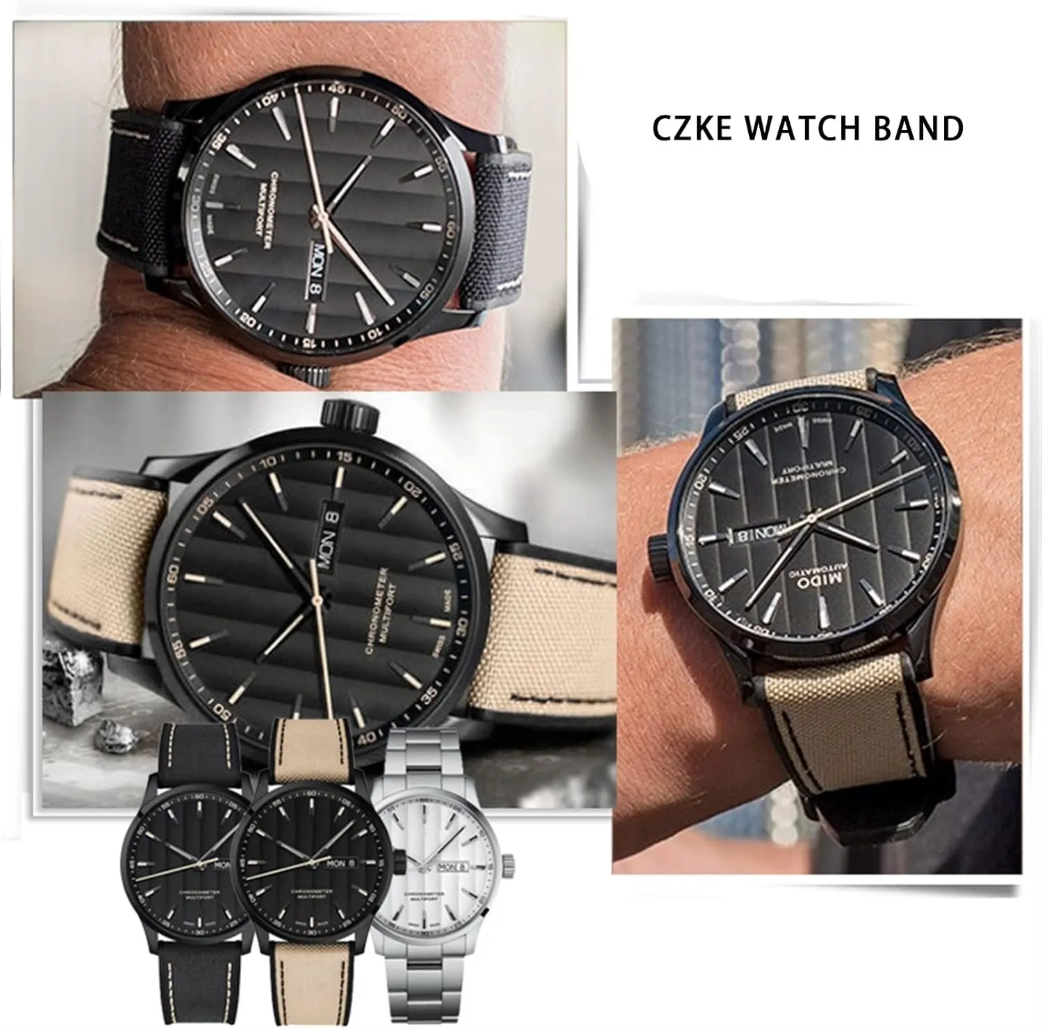 22mm canvas Rubber Watch Strap Men Wrist Band Bracelet for Omega Series soft watchband Bracelet
