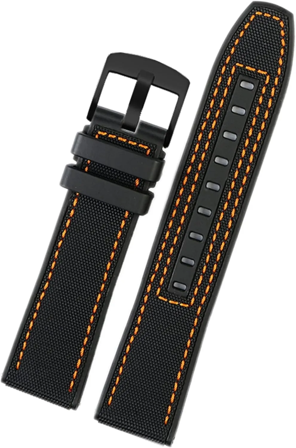 22mm canvas Rubber Watch Strap Men Wrist Band Bracelet for Omega Series soft watchband Bracelet