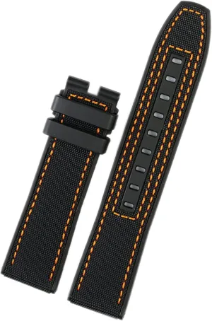 22mm Canvas Rubber Watch Strap Men Wrist Band Bracelet ForTissot Series Soft Watchbands
