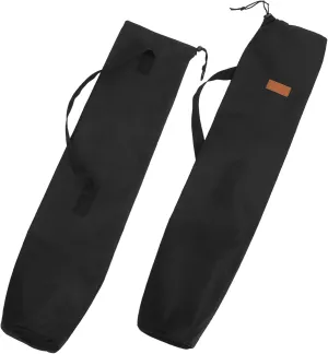 2pcs Fishing Rod Pouch Multi Use Storage Bag for Tent Poles Camping Gear and Fishing Rods for