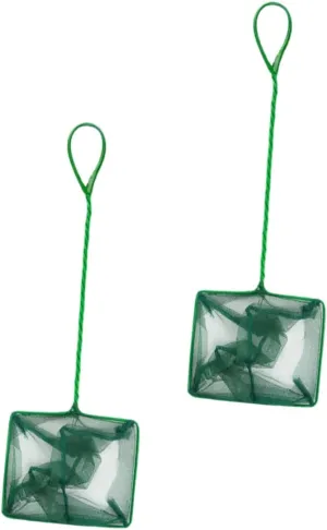2sets Multi-use Fishing Nets for Beginners Enthusiasts Easy Catching 2pcs*2