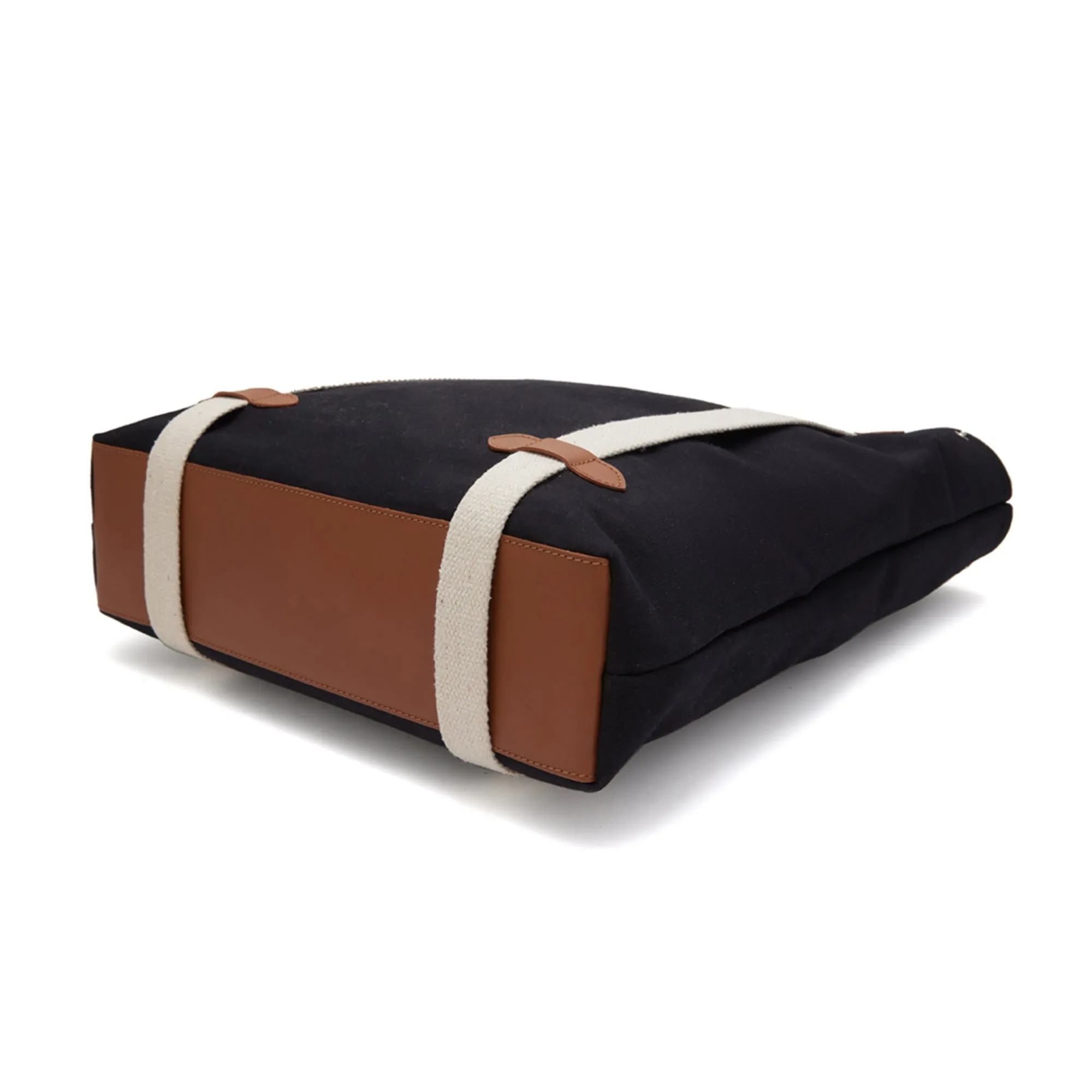 3-in-1 Black Canvas Convertible Bag