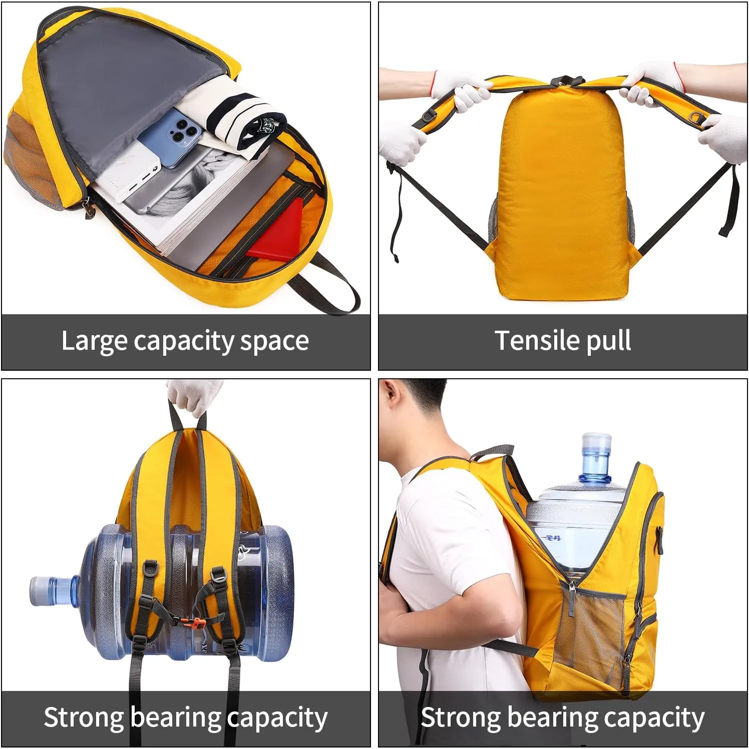 35L Lightweight Foldable Waterproof Packable Travel Small Hiking Backpack Daypack for men women