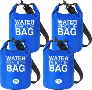 4 PCS Pool Ladder Weights 10L, PVC Waterproof Bags, Sand Bags for Pool Steps for Above Ground Pools, Versatile for Travel and Fishing