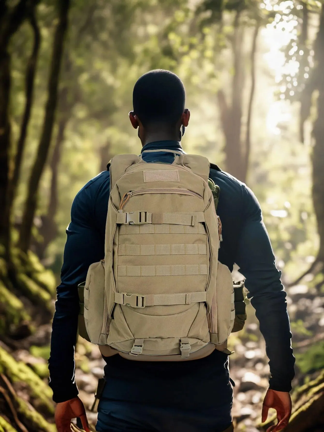 45L Waterproof Tactical Backpack – Hunting, Fishing, Hiking, and Camping Rucksack