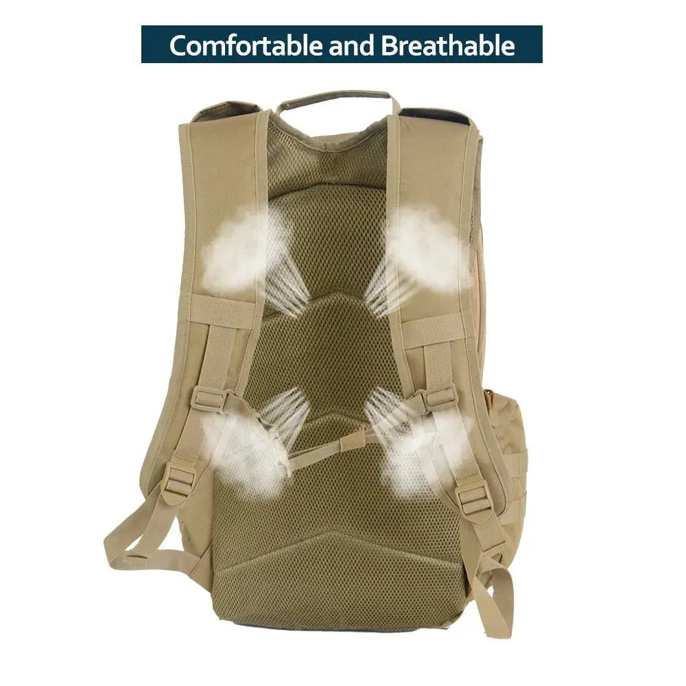 45L Waterproof Tactical Backpack – Hunting, Fishing, Hiking, and Camping Rucksack