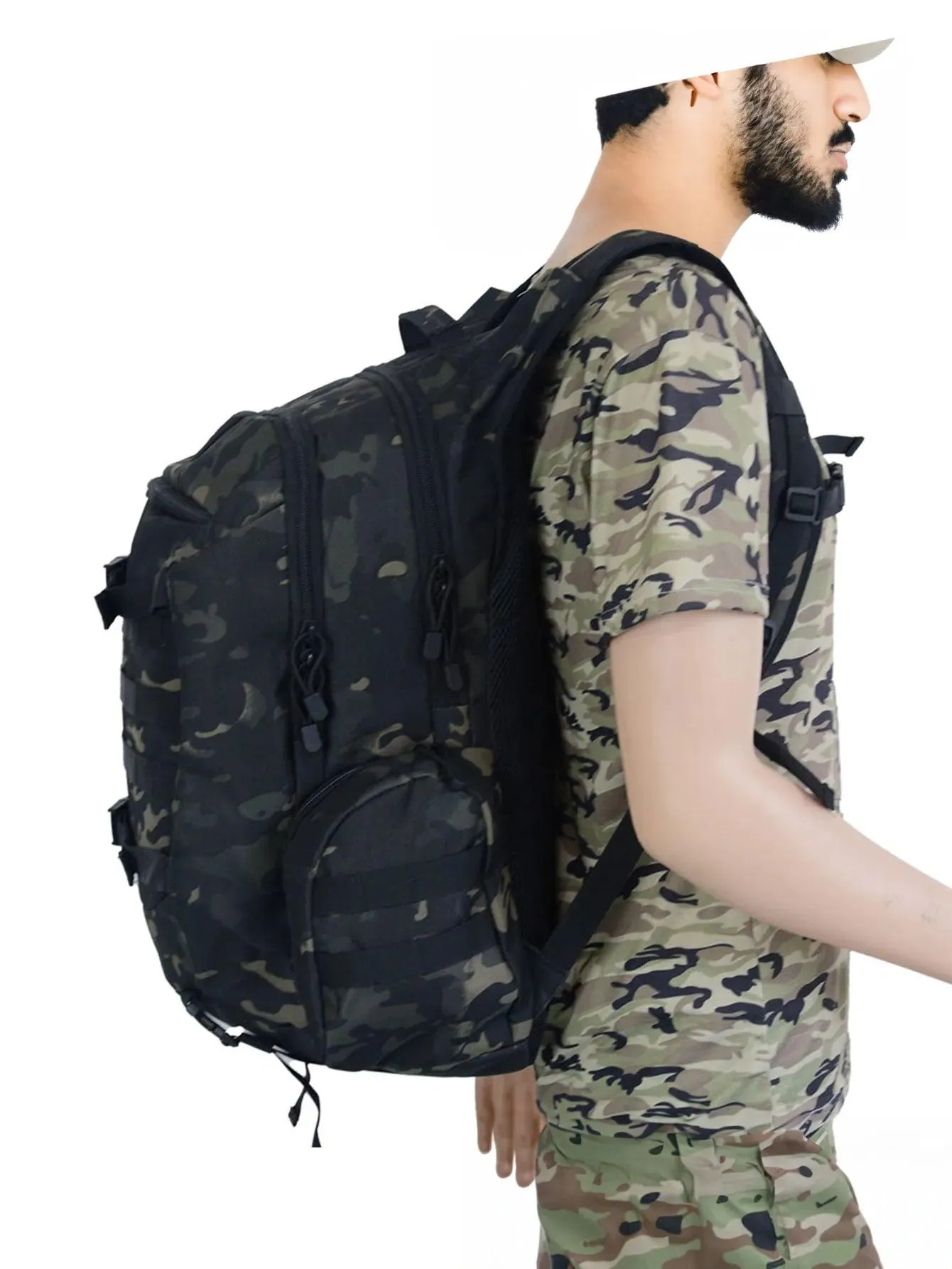 45L Waterproof Tactical Backpack – Hunting, Fishing, Hiking, and Camping Rucksack