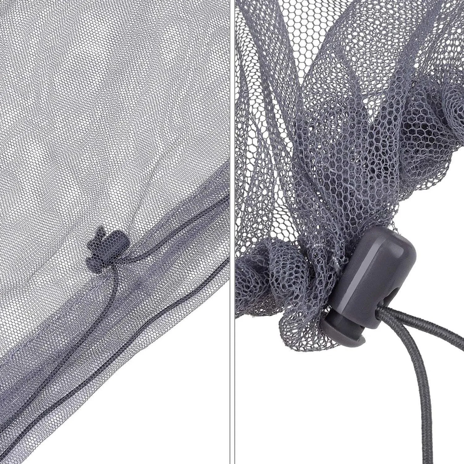 4PC Beekeeping hat Mosquito net, Fishing mask, Insect net Head Mosquito net(46 * 46CM)