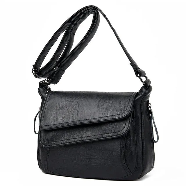 7 Colors Leather Luxury Handbags Women