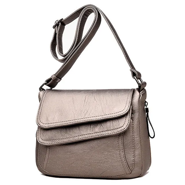 7 Colors Leather Luxury Handbags Women