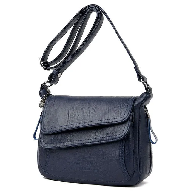 7 Colors Leather Luxury Handbags Women