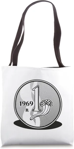 A Lira Italian Coin Pop Art Design Vintage Classic Tote Bag