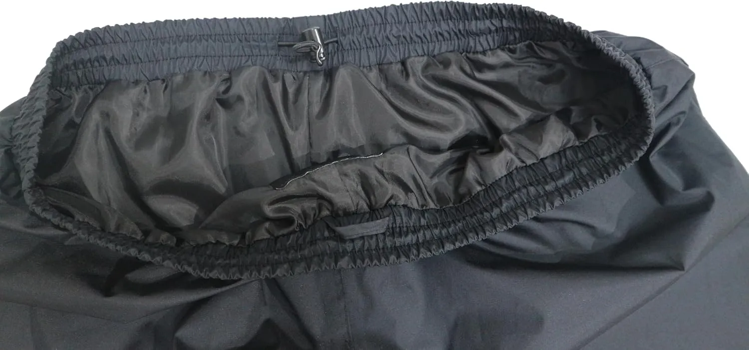 Acme Projects Rain Pants, 100% Waterproof, Breathable, Taped Seam, 10000mm/3000gm for Hiking Golfing Fishing
