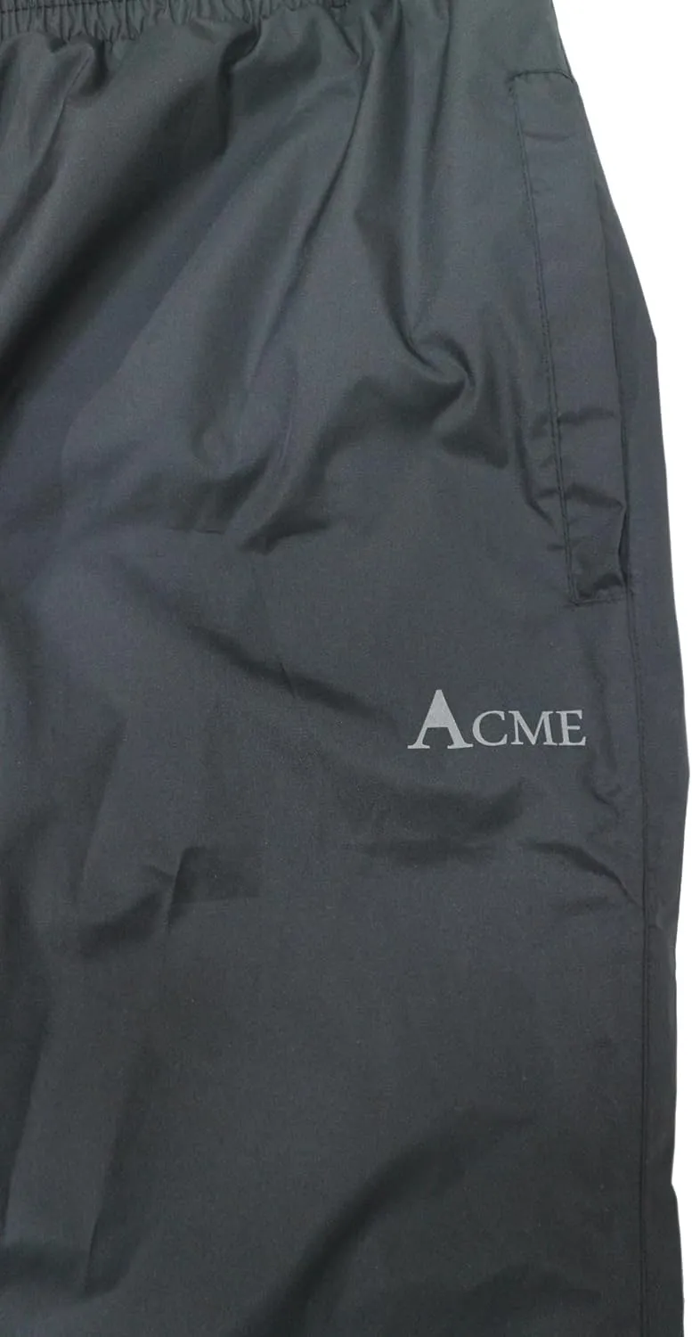 Acme Projects Rain Pants, 100% Waterproof, Breathable, Taped Seam, 10000mm/3000gm for Hiking Golfing Fishing