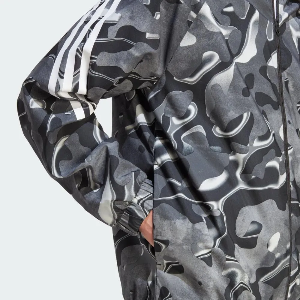 adidas Men's Future Icon All Over Printed Full-Zip Hoodie
