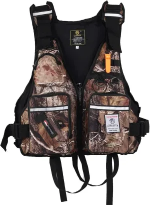 Adjustable Fishing Jackets with Multi-Pockets and Reflective Stripe for Paddle Boarding Kayaking Snorkel