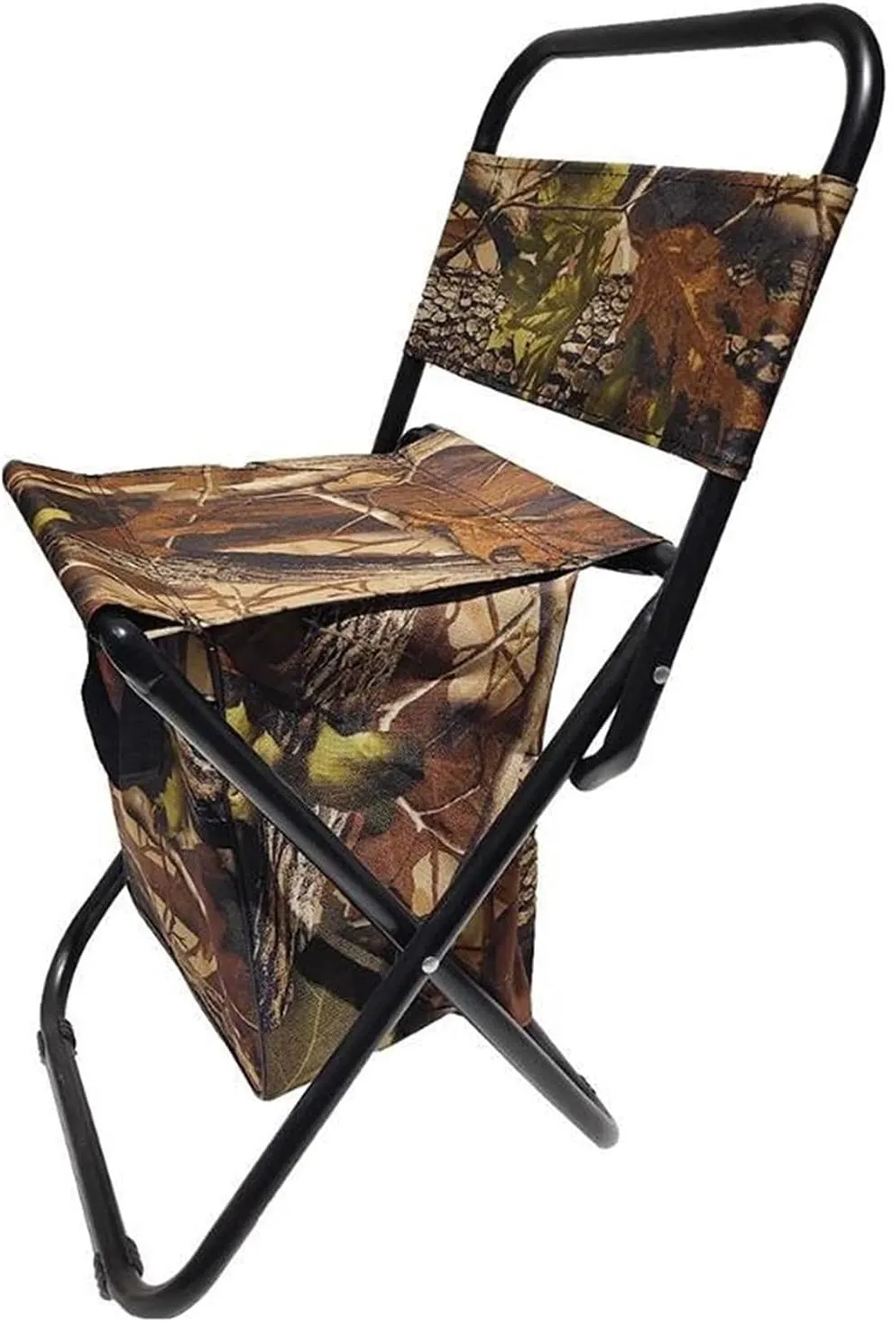 AISHANBAIHUODIAN Outdoor Folding Chair Portable Chair Fishing Multi-Functional Insulation with Cooler Bag Stool Foldable Fishing Chair