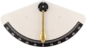 Akoson Marine Clinometer, High Sensitivity Plastic Marine Clinometer Ship Level Inclinometer Instrument for Ships Boats Yachts RVs Angle Finder