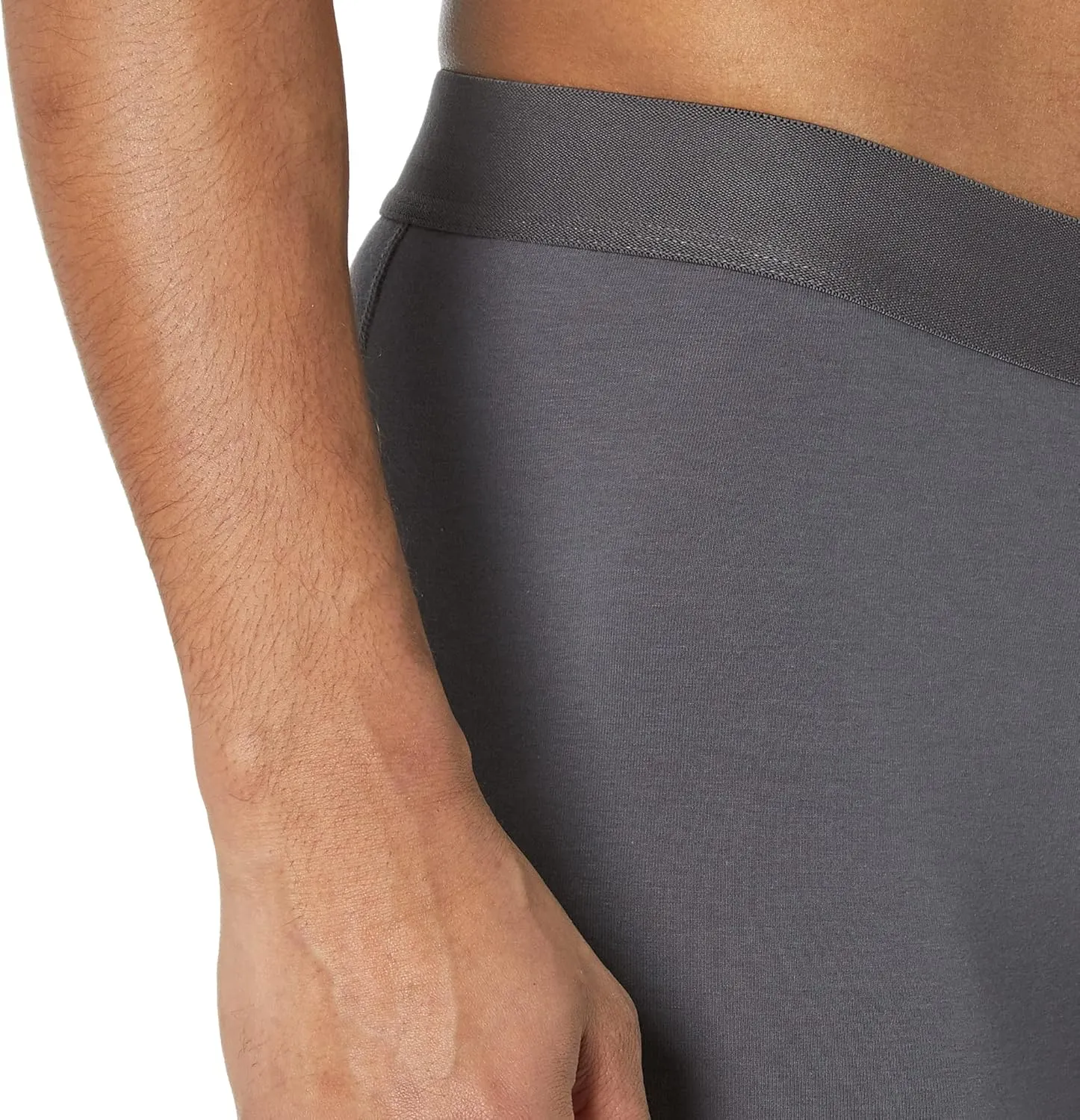 Amazon Essentials Men's Cotton Jersey Boxer Briefs (Available in Big & Tall), 5-Pack