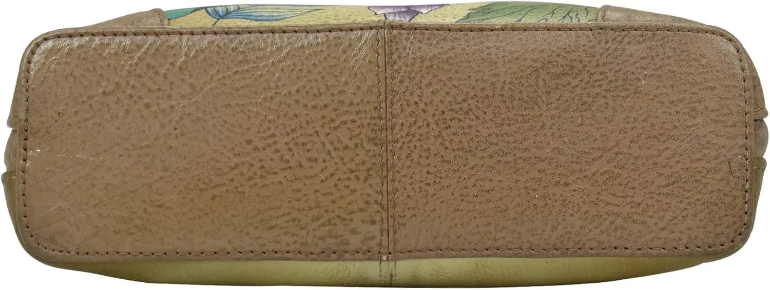 Anna by Anuschka Leather Small Multi Compartment Zip-Around Organizer