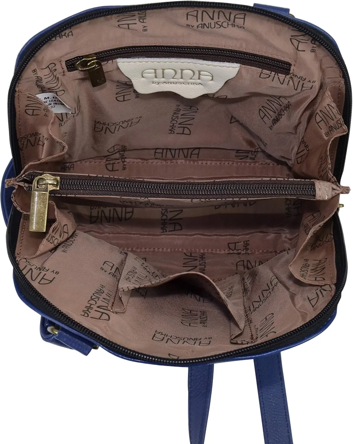 Anna by Anuschka Leather Small Multi Compartment Zip-Around Organizer